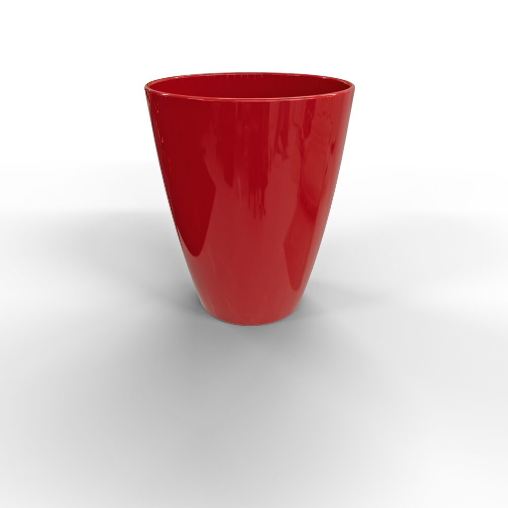 ⁦كوب بلاستيك مدور – تصميم مريح وأنيق للمشروبات اليومية⁩ - الصورة ⁦2⁩