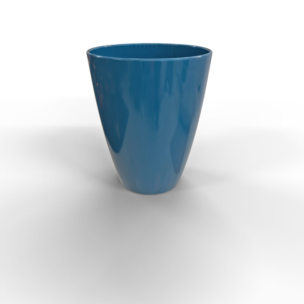 ⁦كوب بلاستيك مدور – تصميم مريح وأنيق للمشروبات اليومية⁩ - الصورة ⁦4⁩