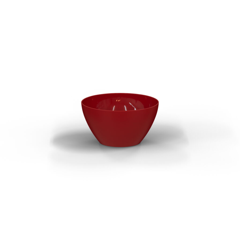 ⁦بولة بلاستيك مدورة 15سم تصميم أنيق وآمن⁩ - الصورة ⁦5⁩