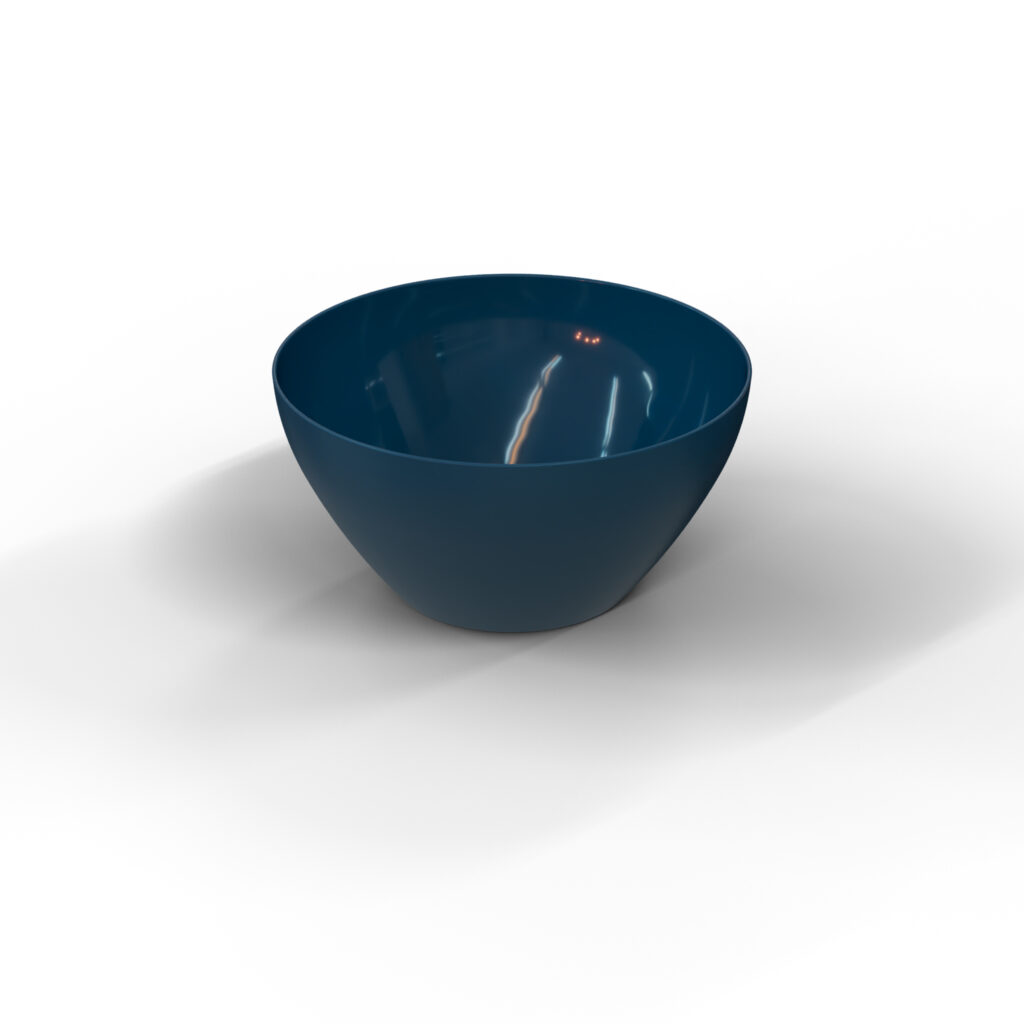 ⁦بولة بلاستيك مدورة 20سم أنيقه وآمن للطعام⁩ - الصورة ⁦5⁩