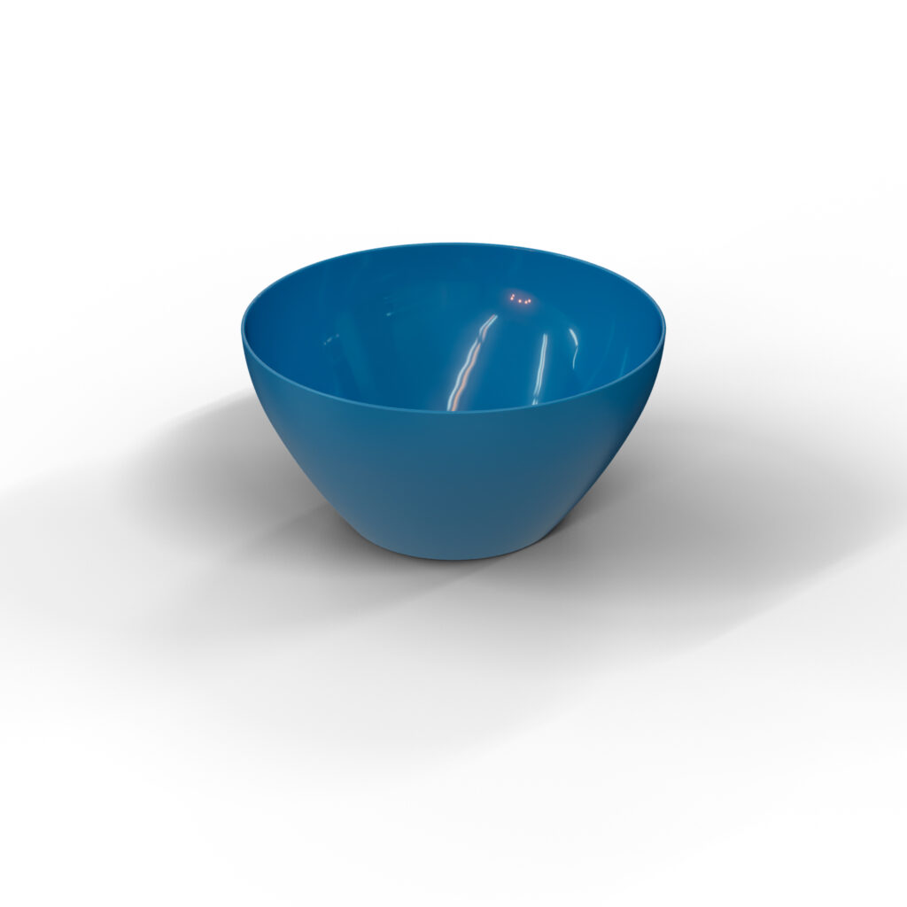 ⁦بولة بلاستيك مدورة 20سم أنيقه وآمن للطعام⁩ - الصورة ⁦4⁩