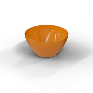 بولة بلاستيك مدورة 20سم أنيقه وآمن للطعام