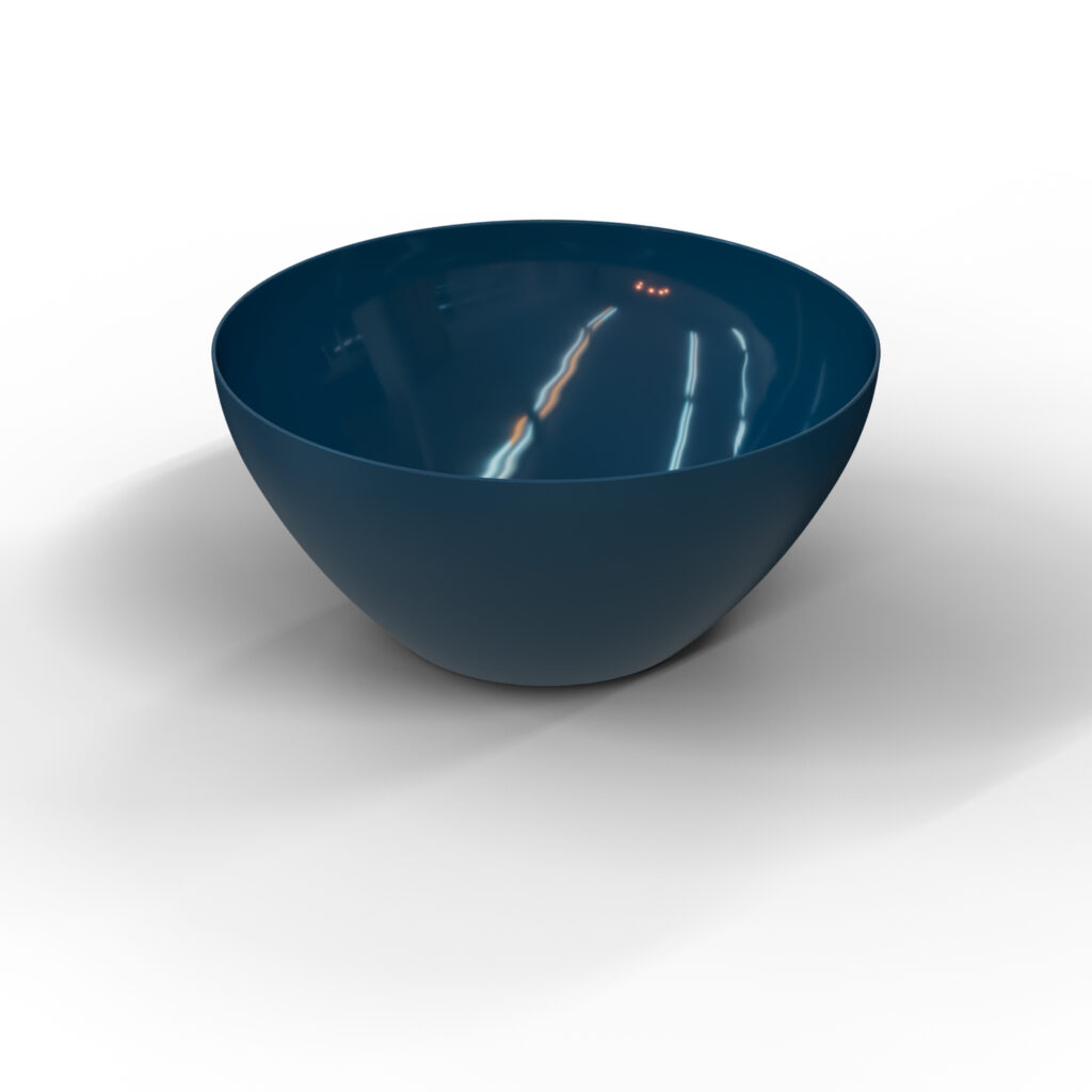 ⁦بولة بلاستيك مدورة 26سم أنيقه وآمن للطعام⁩ - الصورة ⁦2⁩