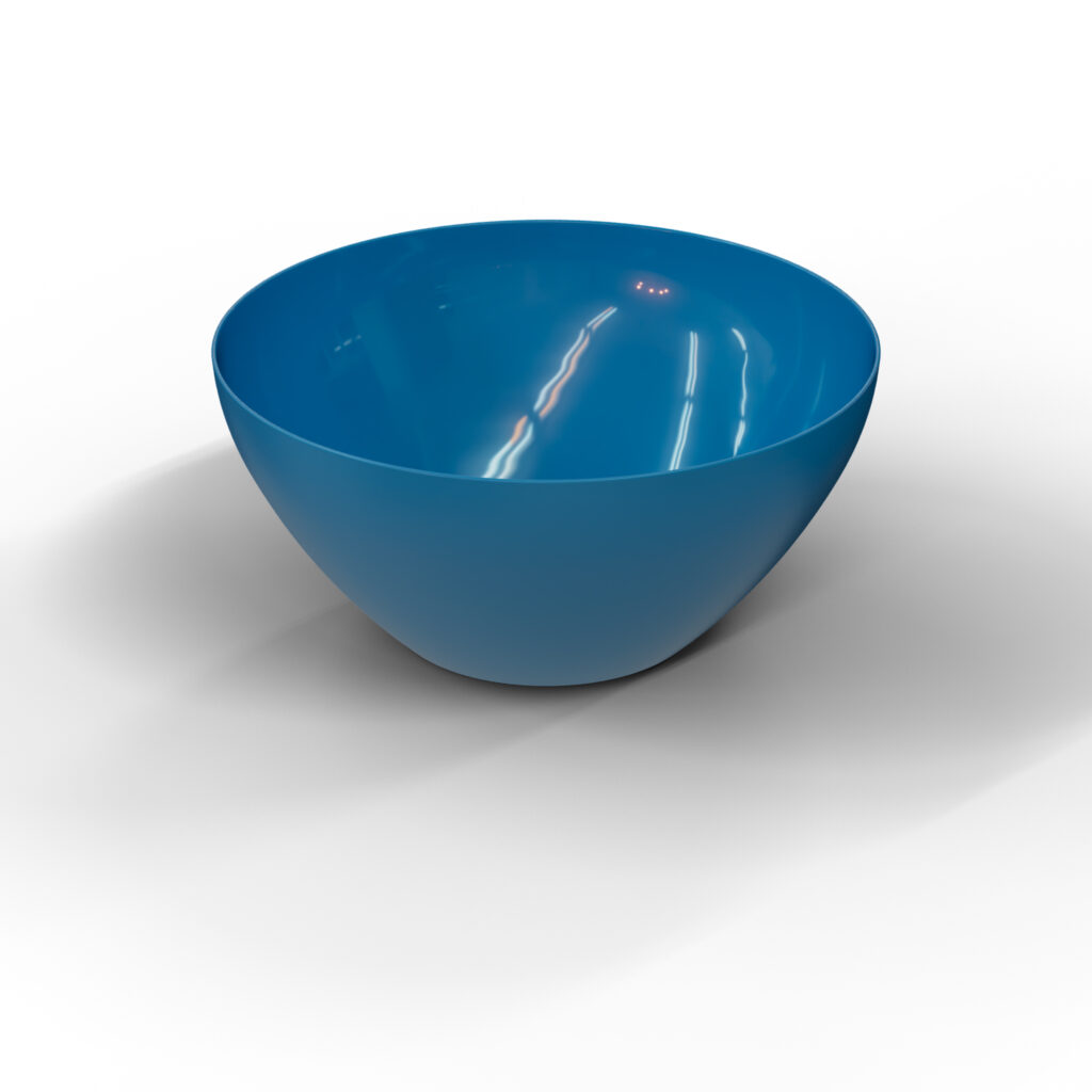 ⁦بولة بلاستيك مدورة 26سم أنيقه وآمن للطعام⁩ - الصورة ⁦4⁩