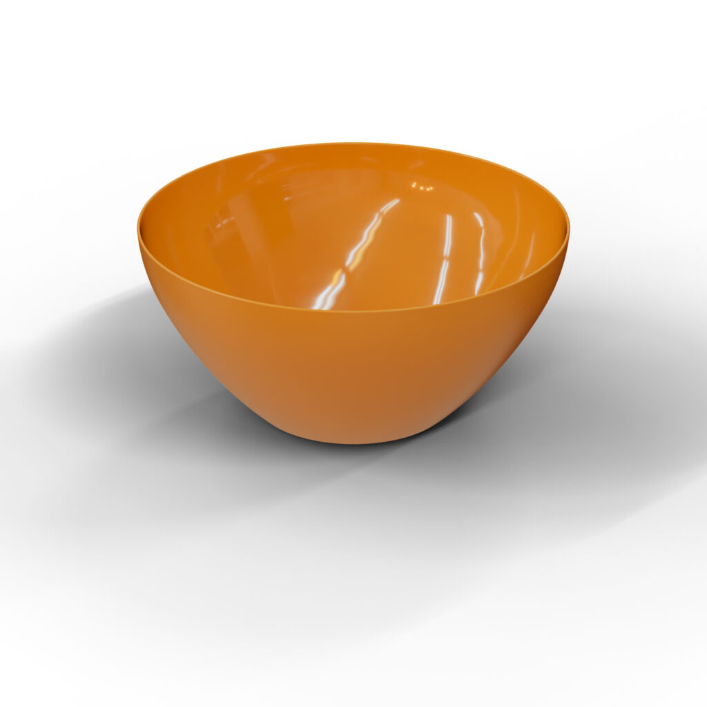 ⁦بولة بلاستيك مدورة 26سم أنيقه وآمن للطعام⁩ - الصورة ⁦5⁩