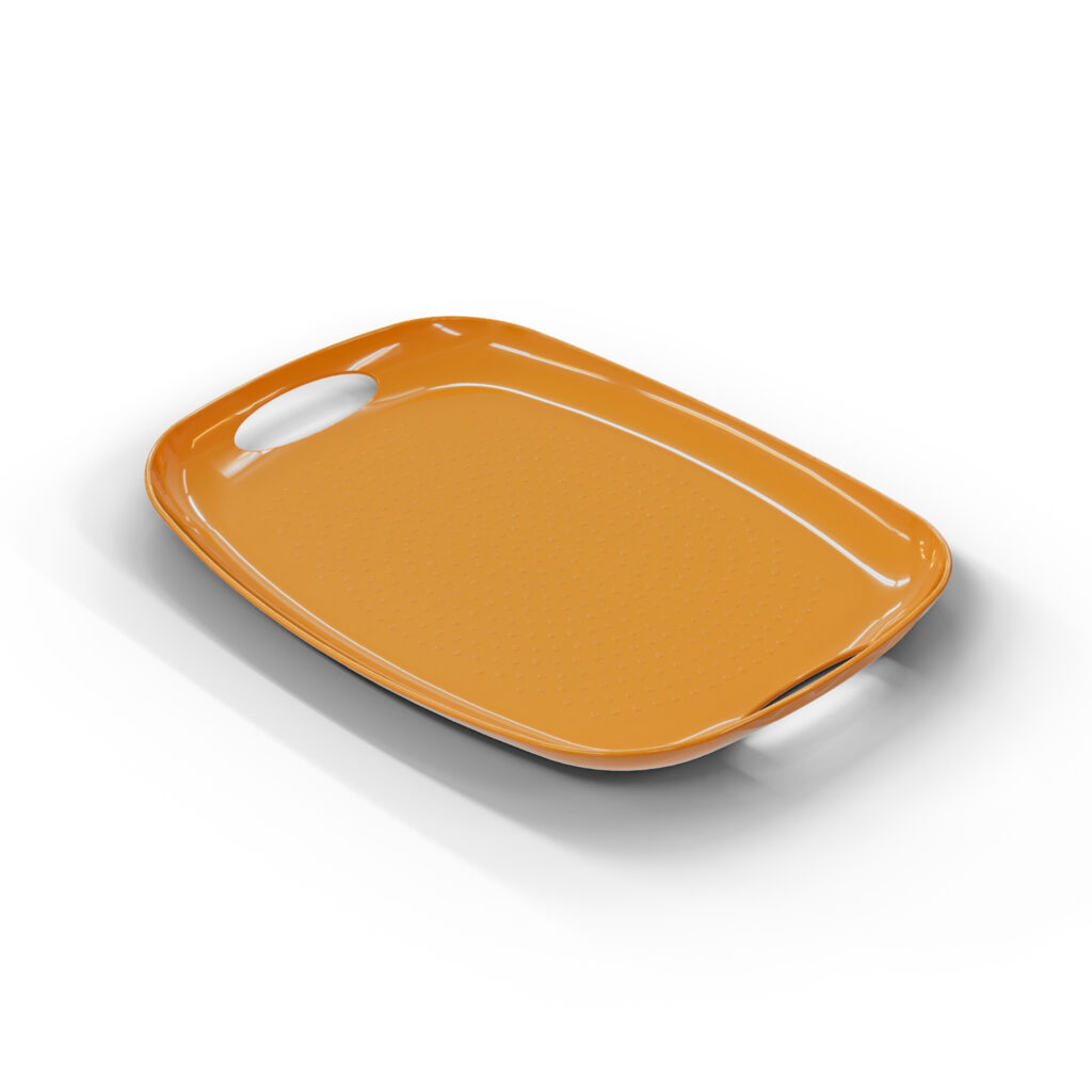 صينية بلاستيك وسط لتقديم المشروبات والحلويات - الصورة 2