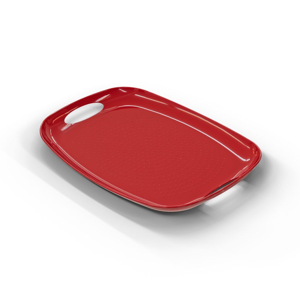 صينية بلاستيك وسط لتقديم المشروبات والحلويات - الصورة 6